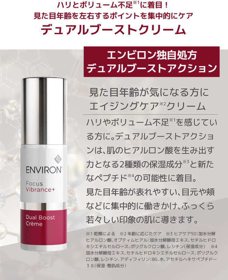 2個セット】 エンビロン デュアルブーストクリーム 30ml (美容クリーム