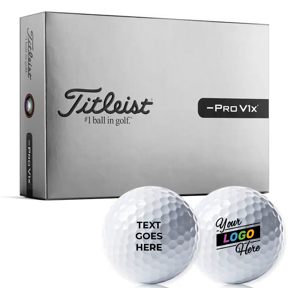Titleist 2026 -Pro V1x Left Dash Personalized Golf Balls - Golf USA