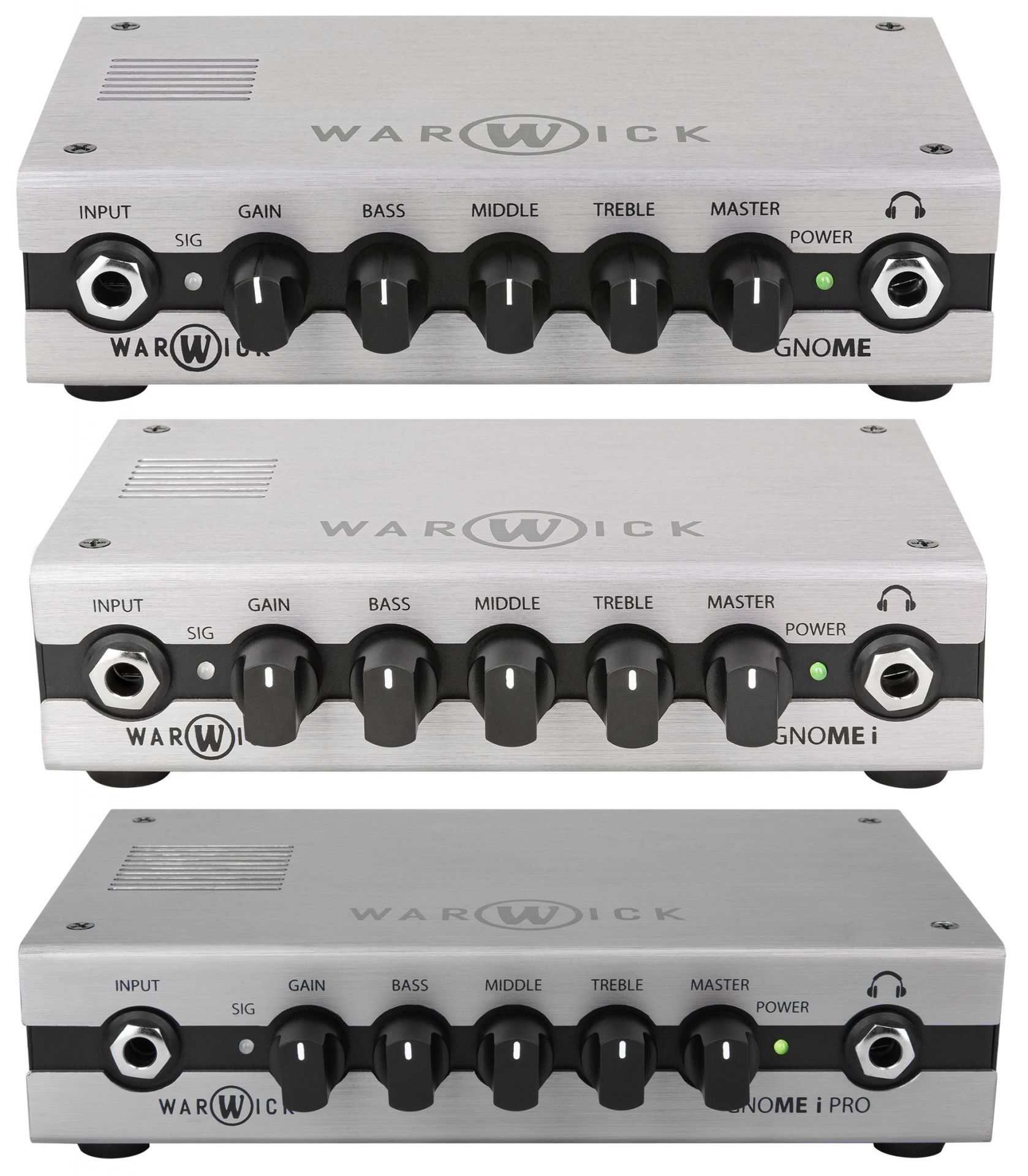 Warwick GNOME Series｜コンパクトかつ軽量なベースアンプヘッドが登場