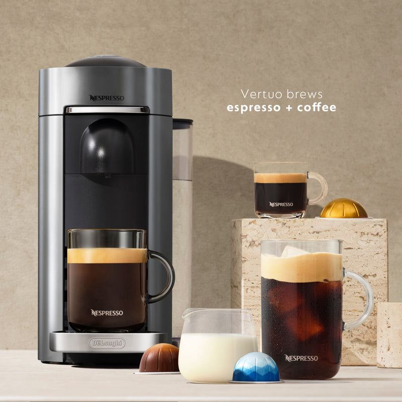 De'Longhi Nespresso Vertuo Plus Deluxe Coffee & Espresso Single Serve