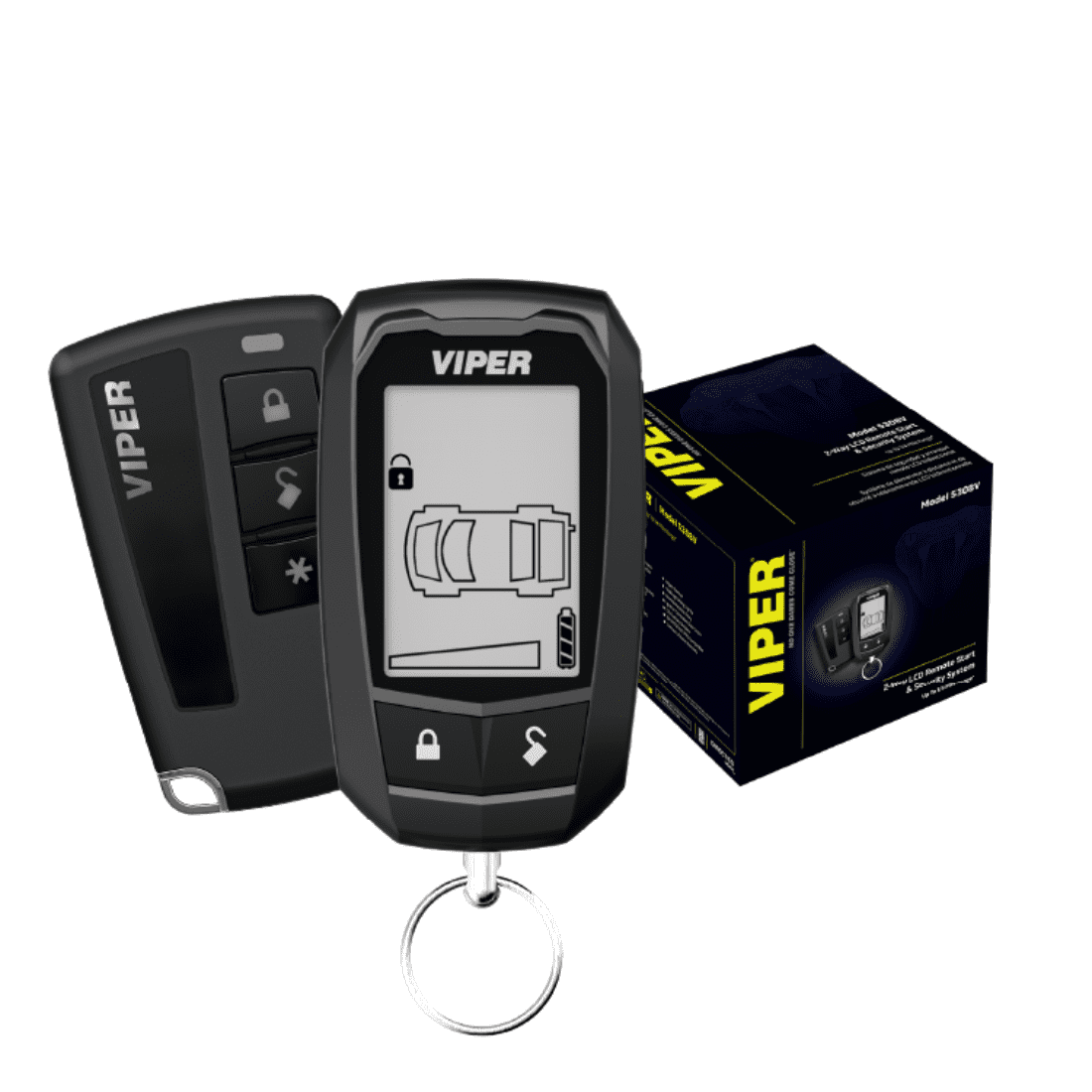 Viper 5906V 2 Way Color Remote Start and Security for 1 Mile Range