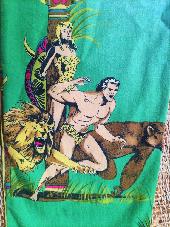 Gianni Versace Tarzan Jungle Baroque Green Vintage Medusa 90s 1993