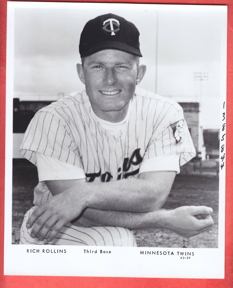 1963 MINNESOTA TWINS TEAM ISSUE 8 X 10 GLOSSY RICH ROLLINS | eBay