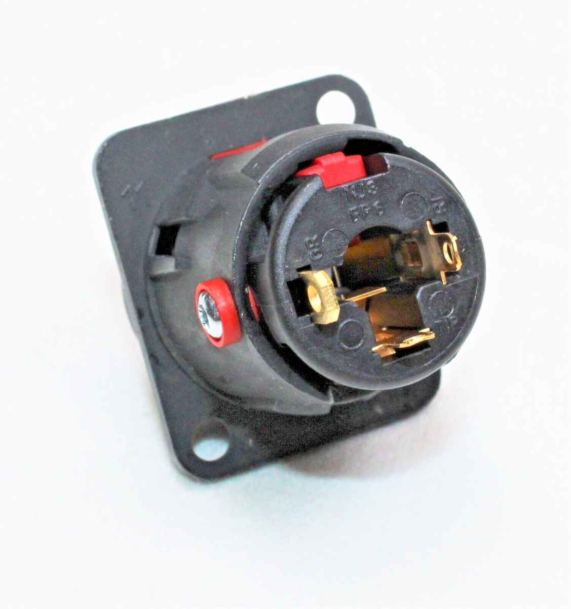 2) Two Genuine NEUTRIK NJ3FP6C-BAG 1/4