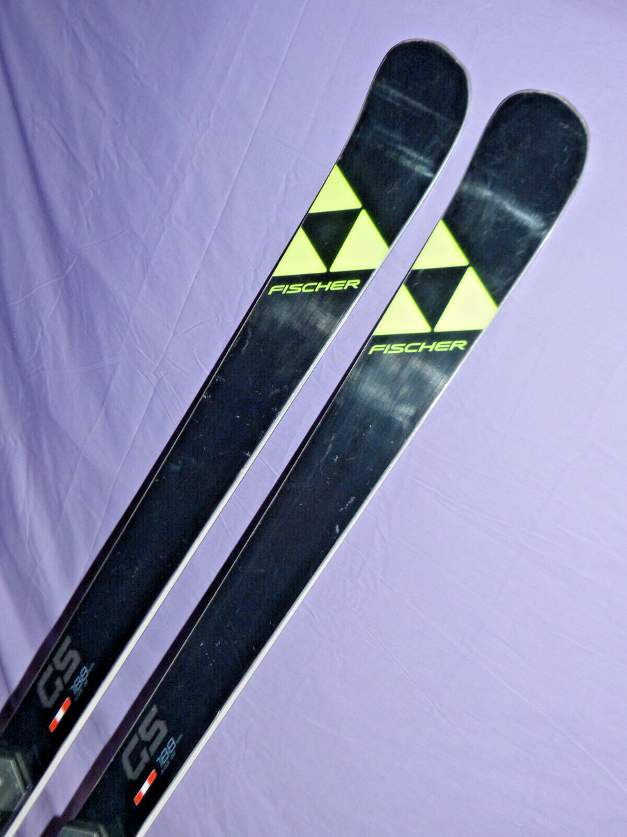 🔥 FISCHER RC4 GS FIS 188cm Race Code SKIS w/ racing plates, no