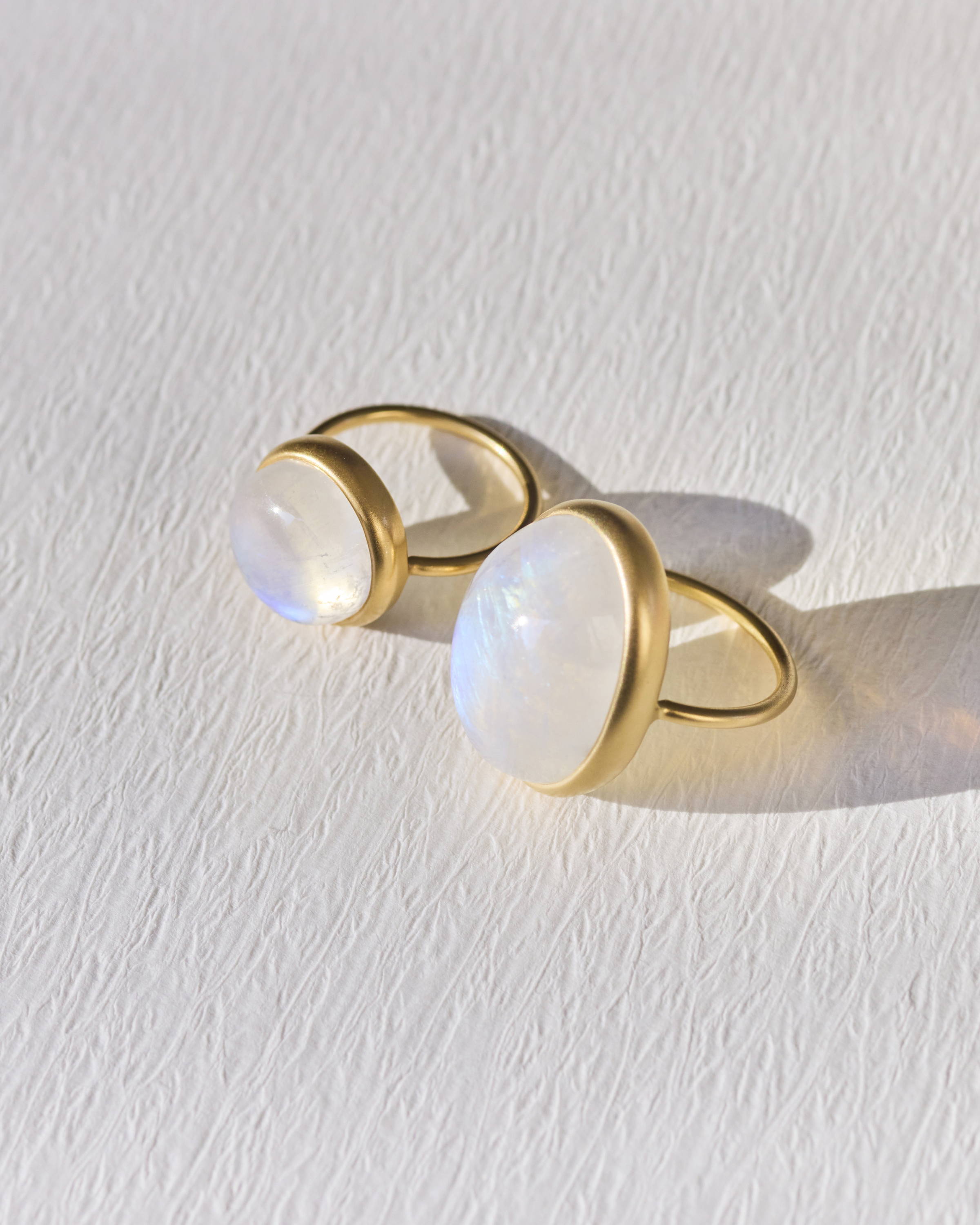 ぴ*ん様 MARIHA Earth Dropsリング ホワイトムーンストーン K MARIHA