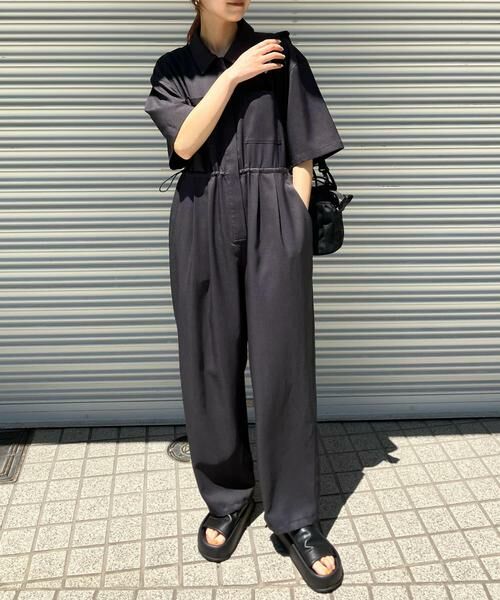 セール】 コクーンWIDEジャンプスーツ （サロペット・オールインワン