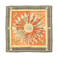 エルメス カレ90 PARURES DES SABLES 砂漠のアクセサリー スカーフ