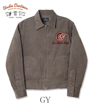 STUDIO D'ARTISAN ステュディオダルチザン 刺繍|コーデュロイ