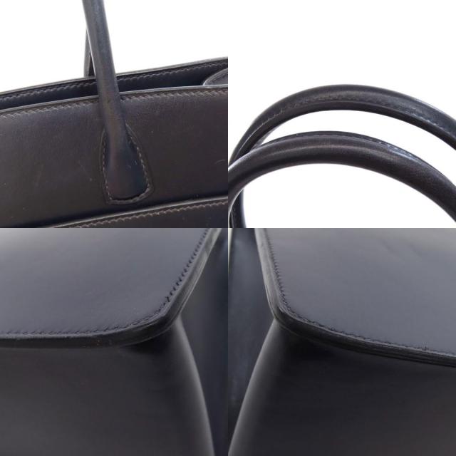HERMES エルメス ホワイトバスPM ゴールド金具 ハンドバッグ ボックス