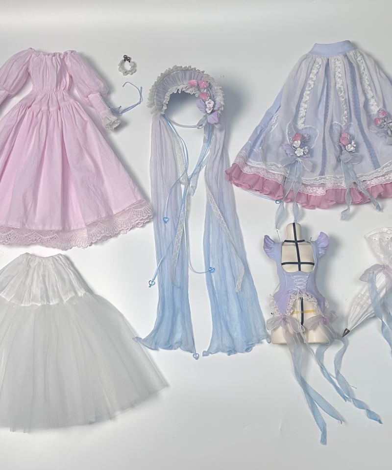 文青】1/4ドール用 クラシカルロリータ ドレスフルセット ※2026年8月