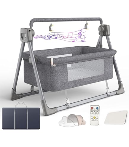 Amazon.co.jp: Lukaedy ベビーベッド 赤ちゃんのゆりかご ハイロー