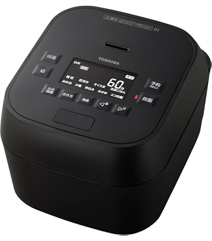 Amazon | RC-10VST-K(グランブラック) 炎匠炊き 真空圧力IHジャー炊飯