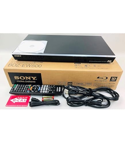 Amazon | SONY 500GBブルーレイレコーダー BDZ-E520 | ブルーレイ