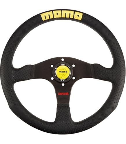 Amazon | MOMO DRIFTING 350D 85mm ディープコーン ブラックスポーク