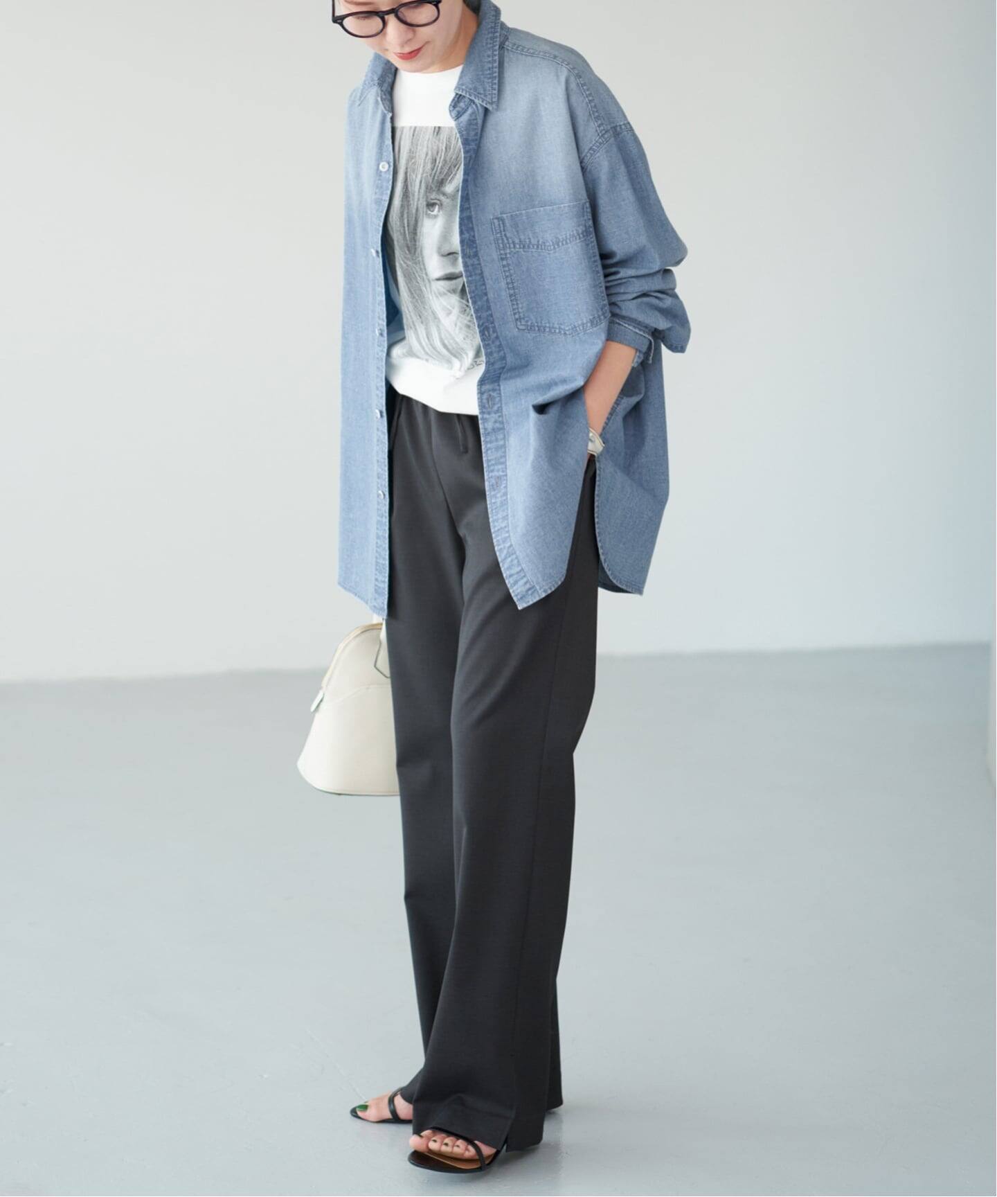 シャンブレールーズシャツ（シャツ／ブラウス）｜Spick and Span