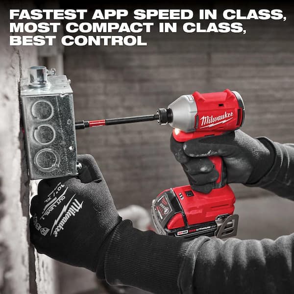 Milwaukee M18 18-Volt Lithium-Ion Brushless Cordless Combo Kit (4