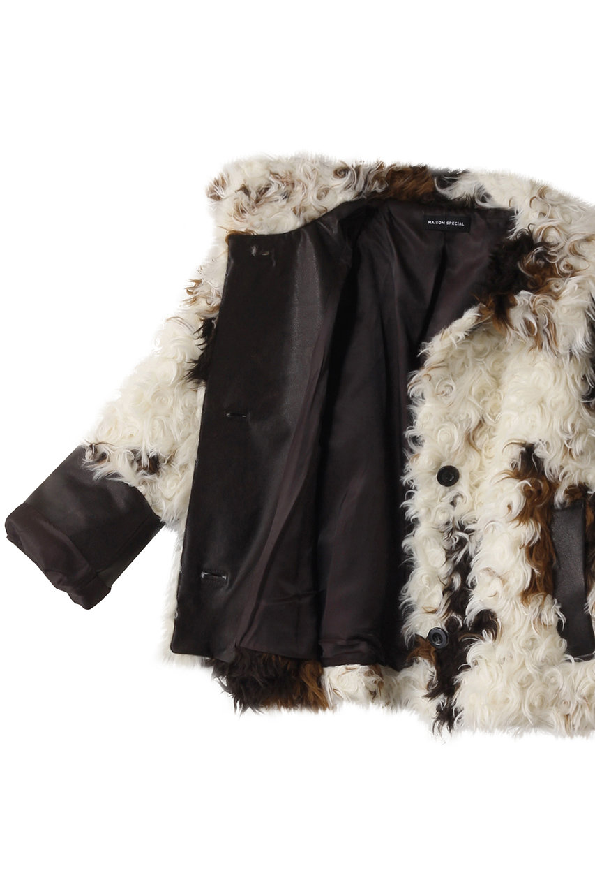 MAISON SPECIAL(メゾンスペシャル)｜Curl Faux Fur Coat/カール