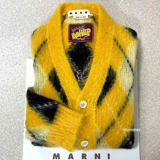 MARNI - 国内正規品 良品 22SS 48 マルニ アーガイル モヘアニット