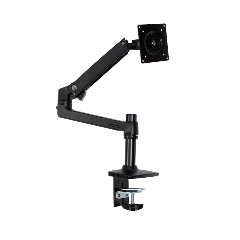 Amazonベーシック デスクマウント シングル モニターアームをレビュー