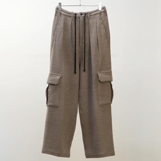 ANCELLM WOOL CORDUROY CARGO SLACKS 2色展開 - Maiden Voyage