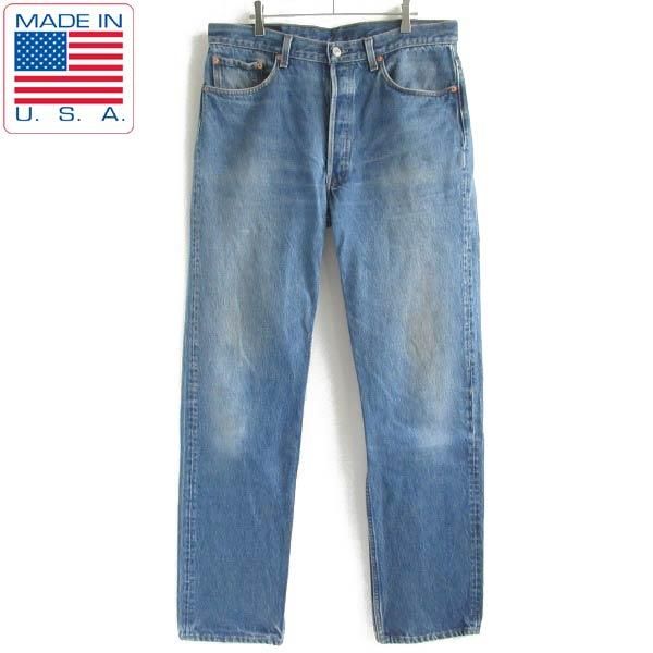 1993年製 USA製 リーバイス501xx 薄ヒゲ落ち ジーンズ 実寸W36 L33.5