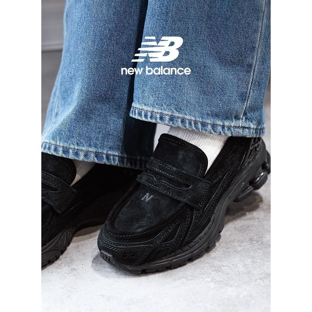 NEW BALANCE U1906LNT LOAFER BLACK SUEDE ニューバランス ローファー