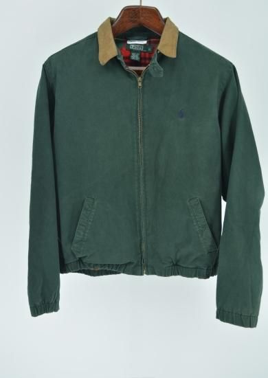 古着 80's POLO by RALPH LAUREN ポロラルフローレン 緑タグ スイング
