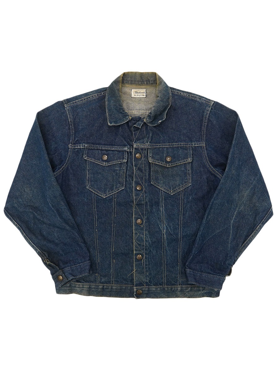 60's～ Madewell 3rdタイプ デニムジャケット 実寸(40位) | すべての