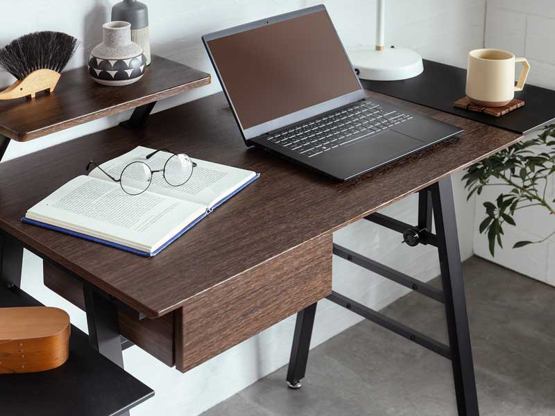 木＆ブラックのデスク | インダストリアル | Day | インテリア・家具の