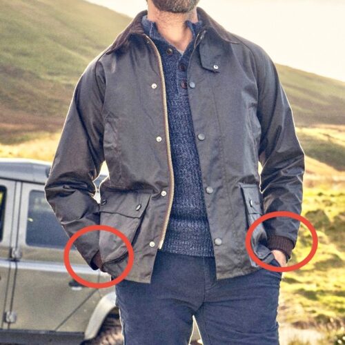 やっと手に入れたヴィンテージバブアー縦型4ポケット初期モデルの