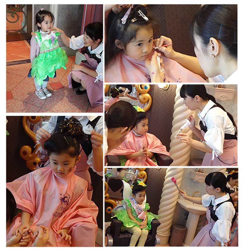 チ*ル様 ビビディ・バビディ・ブティック ティンカーベルドレス100