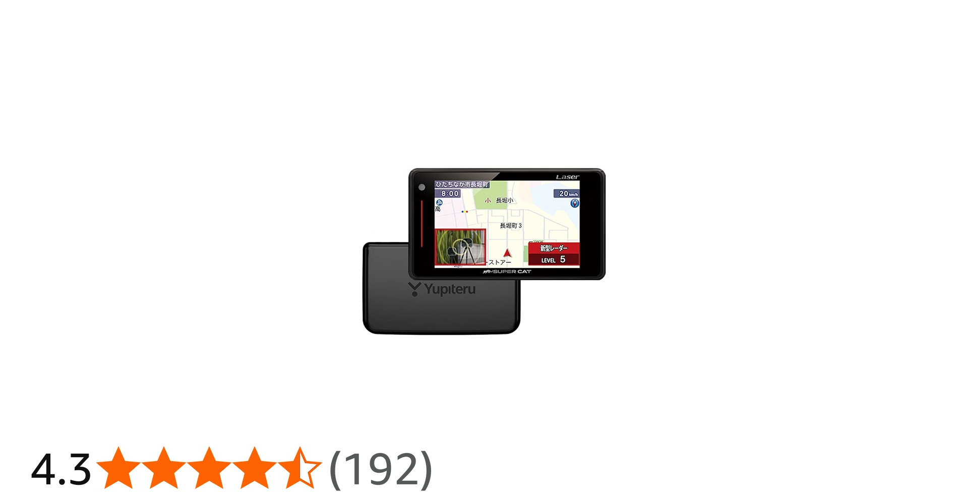 Amazon.co.jp: YUPITERU ユピテル SUPER CAT レーザー＆レーダー探知機