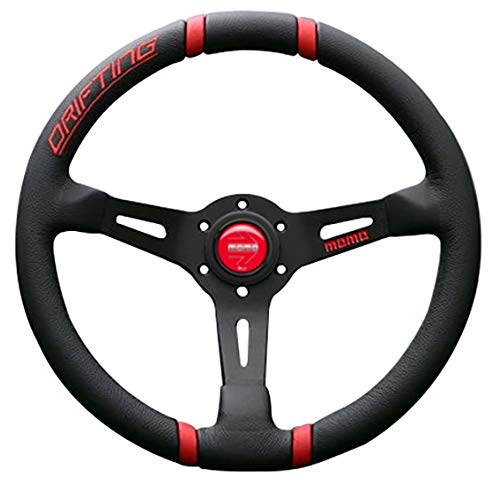 Amazon | MOMO DRIFTING 350D 85mm ディープコーン ブラックスポーク