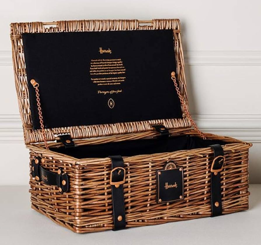 Amazon | 英国 Harrods [ハロッズ] ラクジュアリー レザー 両サイド