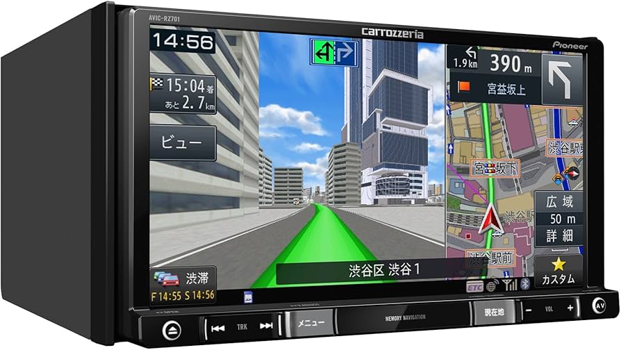 Amazon.co.jp: Carrozzeria (Pioneer) AVIC-RZ701 Easy Navigation