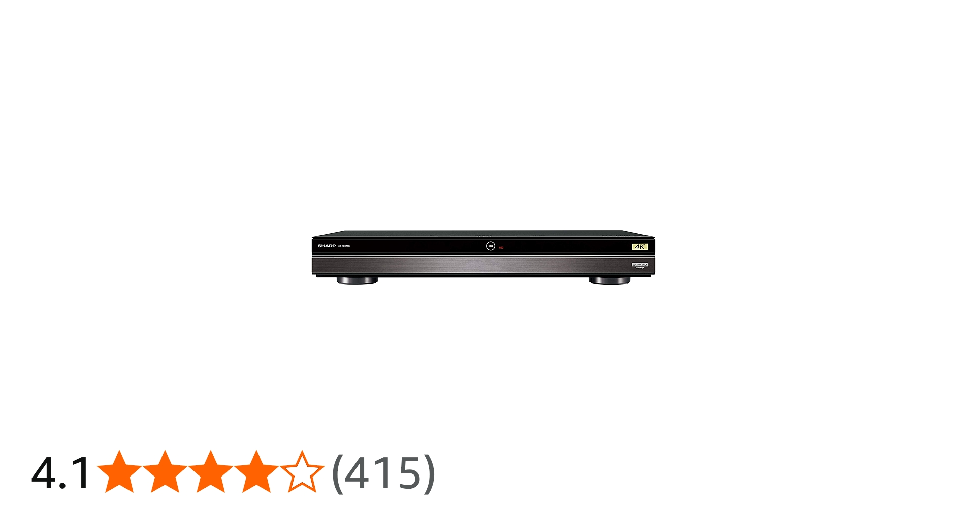 Amazon | シャープ ブルーレイレコーダー 2TB 3チューナー 4K