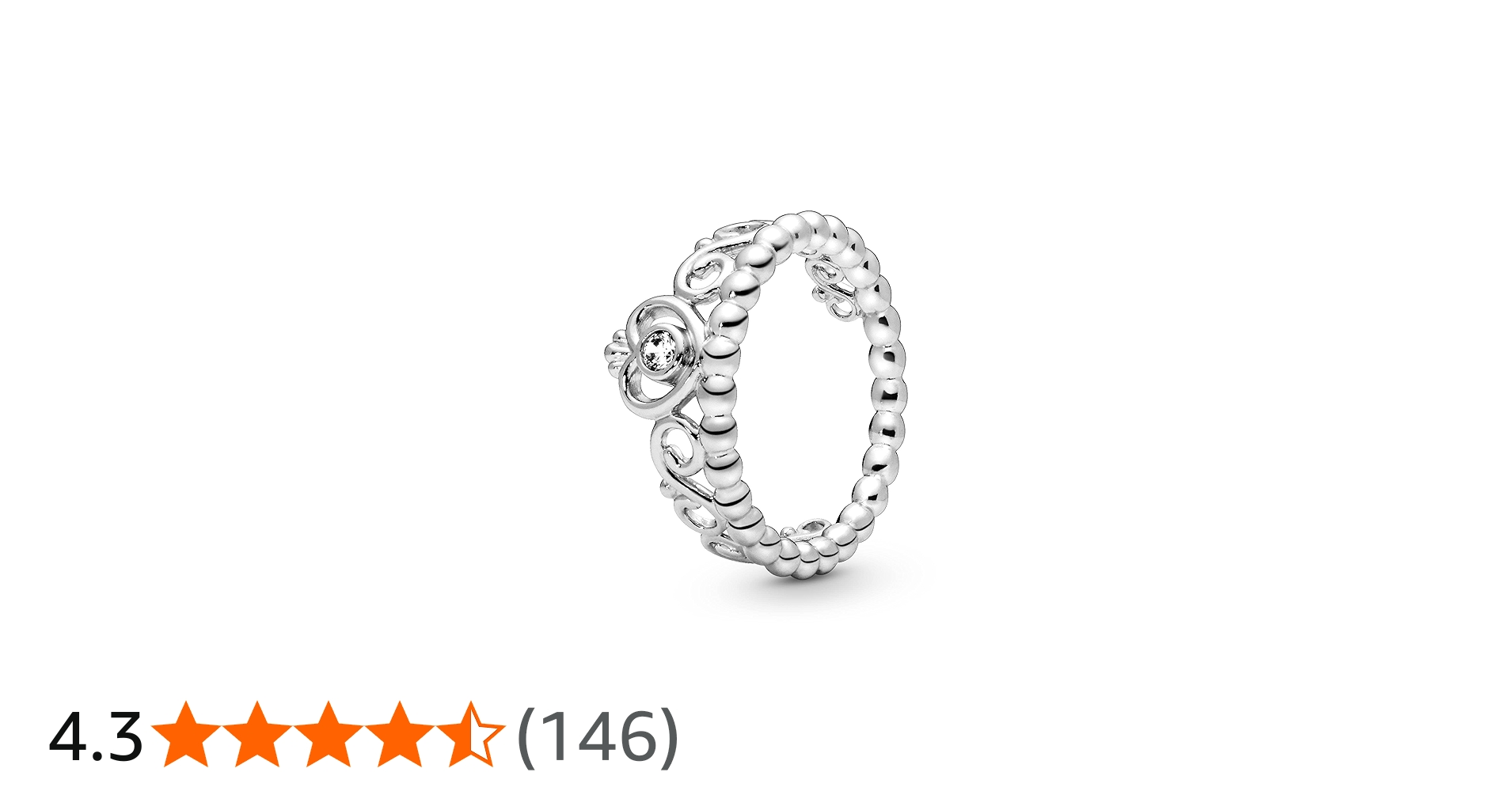 Amazon | (パンドラ) Pandora 190880CZ マイプリンセスリング サイズ5