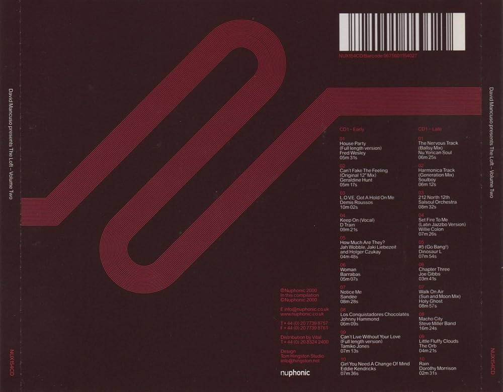 Amazon.co.jp: David Mancuso Loft Vol 2: ミュージック