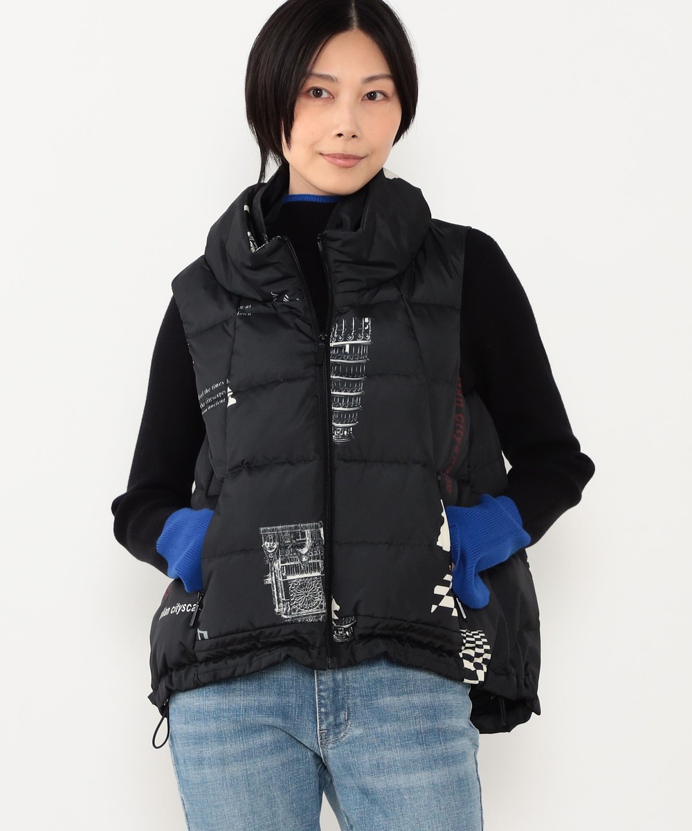 WALDO】チェス柄ダウンベスト｜ダウン/中綿｜ニコル公式通販サイト