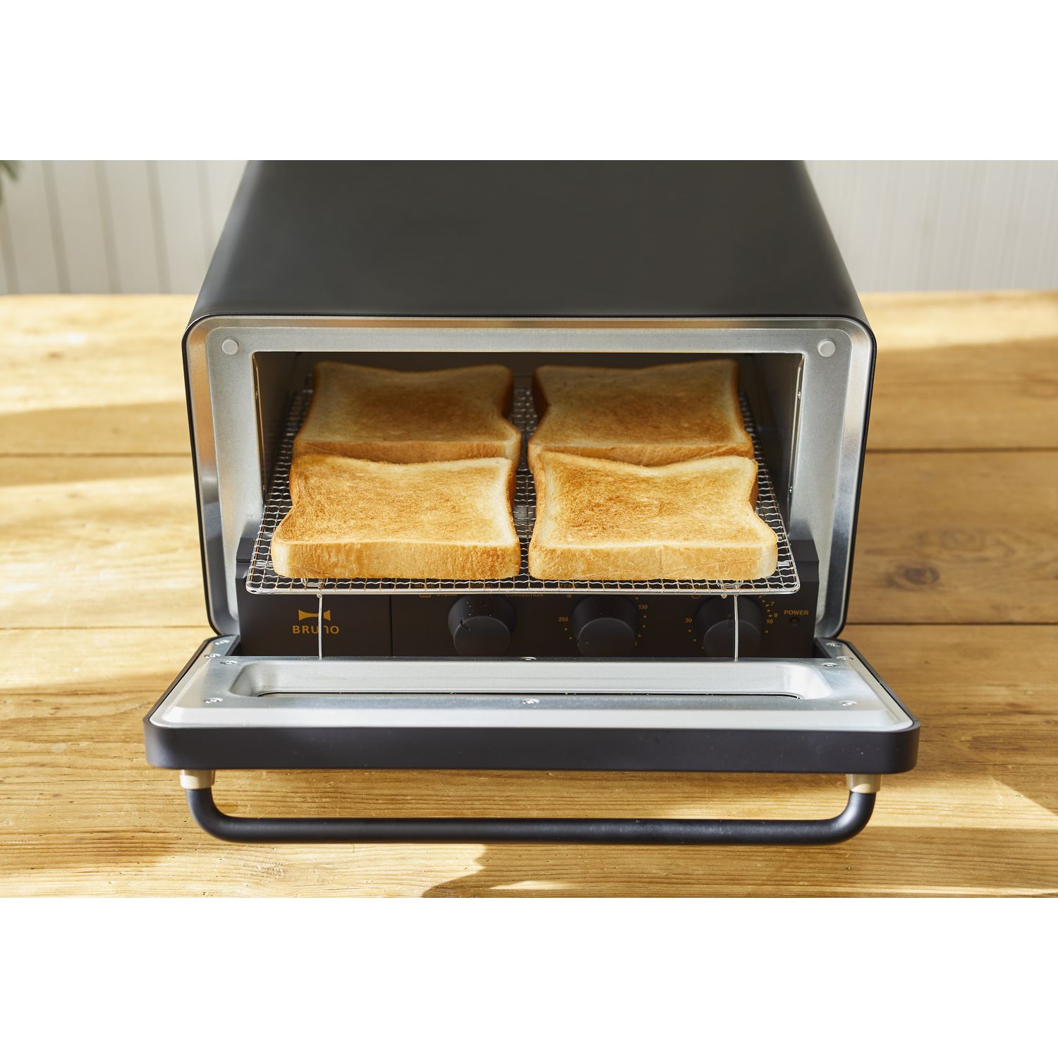 スチーム＆ベイクトースター 【スチーム機能でサクフワ食感 4枚同時に