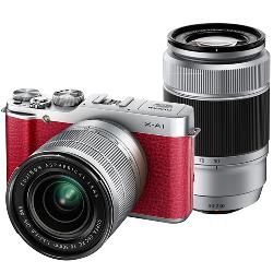 フジフイルム X-A1 ダブルズームレンズキット シルバー | ミラーレス一眼