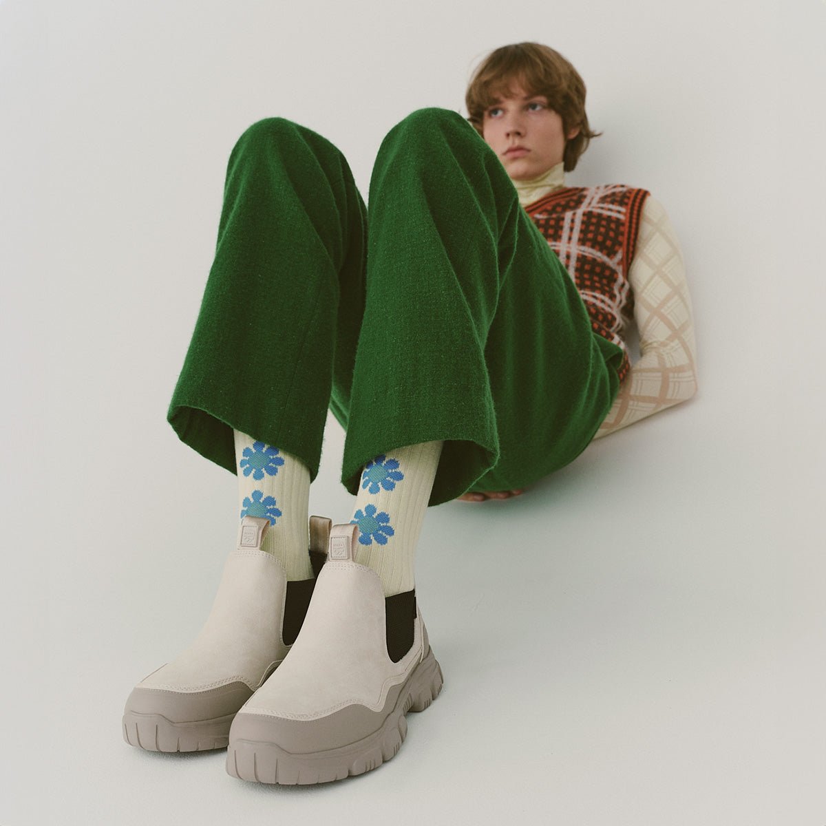 SHAKA サイドゴア ショートブーツTREK SHORT CHELSEA AT [メンズ