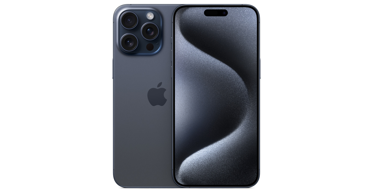 iPhone 15 Pro Max 512GB - ブルーチタニウム（SIMフリー）[整備済製品