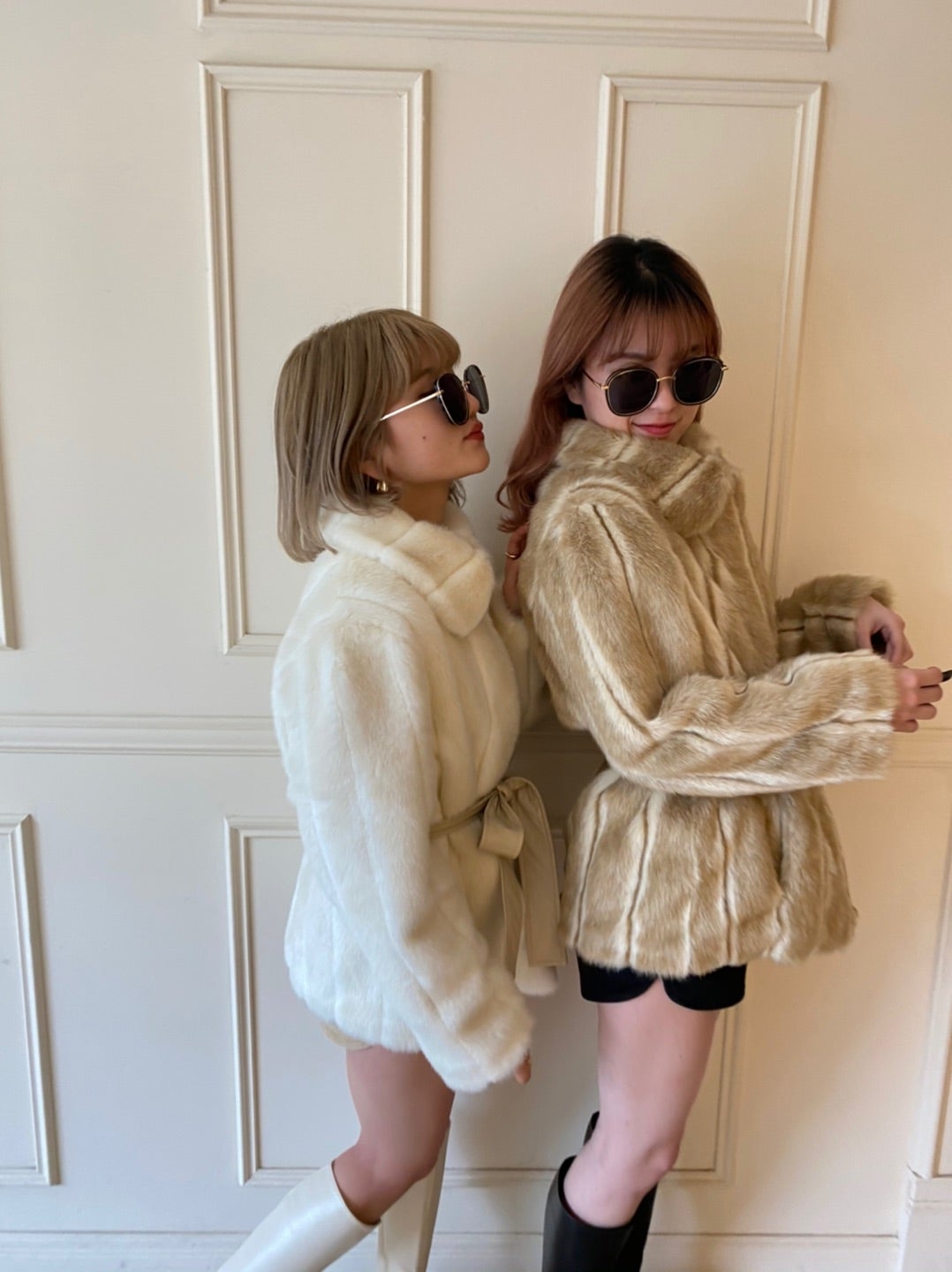 AW新作 parisienne ribbon 2way fur coatご紹介♡ | épine official blog