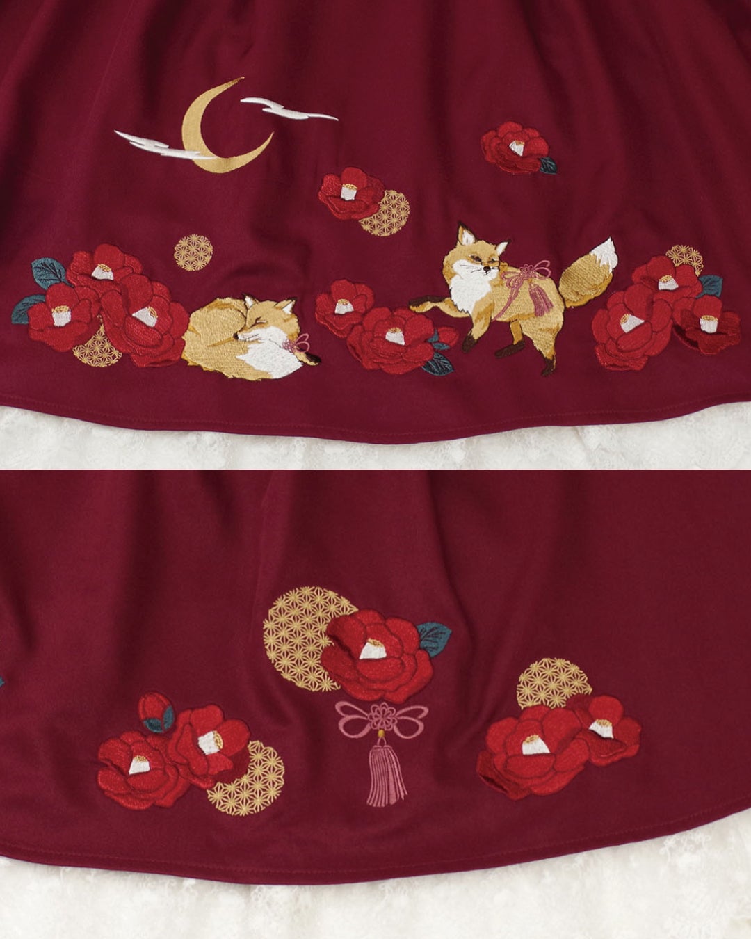 ◇月夜の狐と寒椿◇ | Amavel BLOG