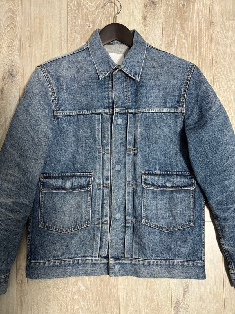 UNUSED 2nd デニムジャケット SUGARHILL(シュガーヒル)のFADED 2nd DENIM JACKET PRODUCTED BY