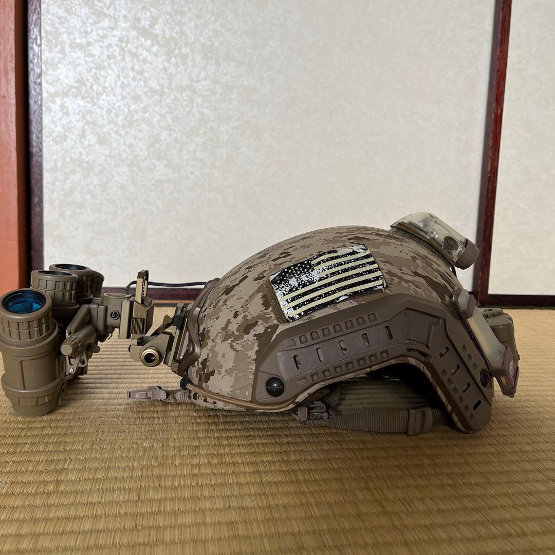 マリタイム　ヘルメット　AOR1 水転写 FMA Ops-Coreタイプ FAST マリタイム ヘルメット AOR1 サイズ:M/L (55