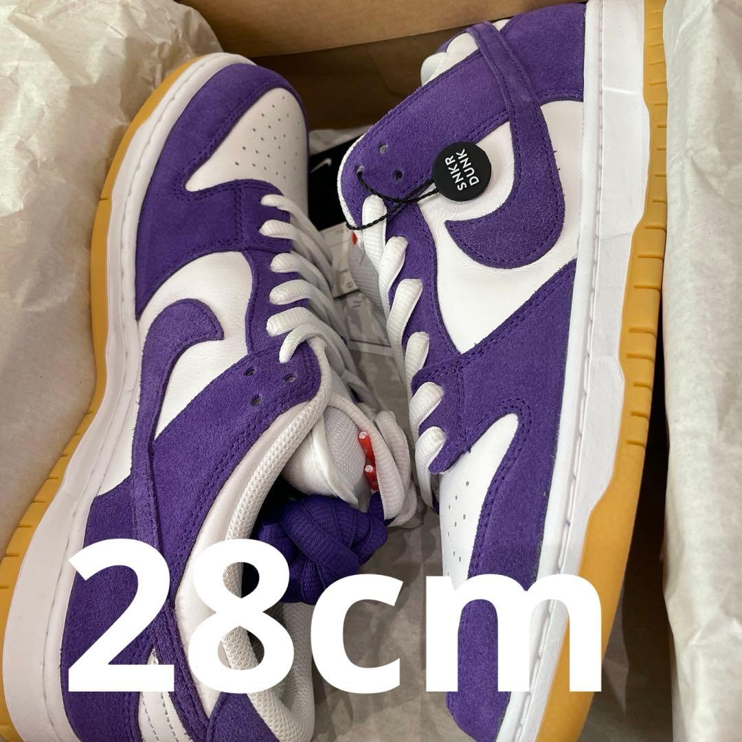 ダンク SB コートパープルガム Nike SB Dunk Low Pro - メルカリ