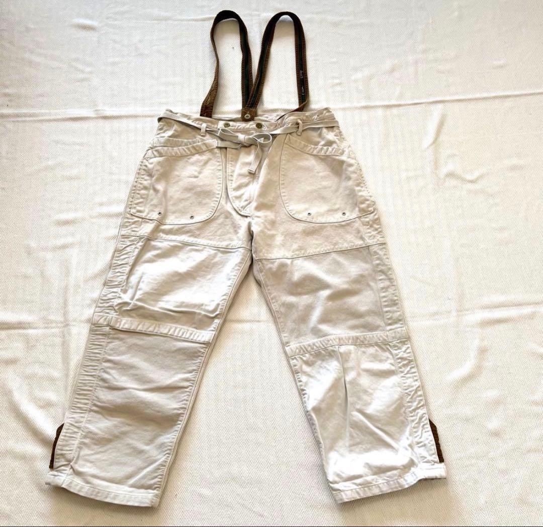 45r ヨットットパンツ/サロペット/パッチワーク 45r ヨットットパンツ/サロペット/パッチワークモチーフ - メルカリ